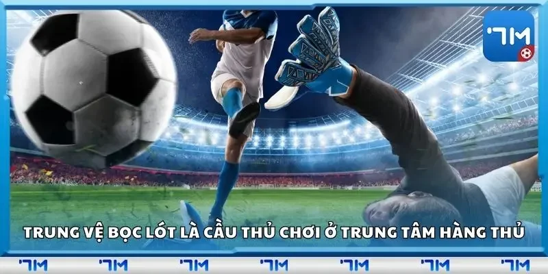 Trung vệ bọc lót là cầu thủ chơi ở trung tâm hàng thủ